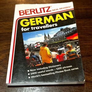 German for Travelers Paperback by Berlitz Guides Dictionary Hotel Dining Shop